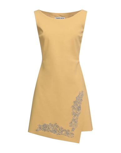 Chiara Boni La Petite Robe Woman Mini Dress Marigold Size 6 Polyamide, Elastane In Gold