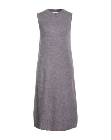 Vestido midi Mujer Gris S Mujer