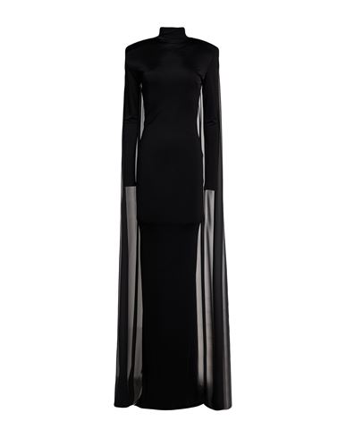 The New Arrivals Ilkyaz Ozel Woman Maxi Dress Black Size 6 Pes In Black
