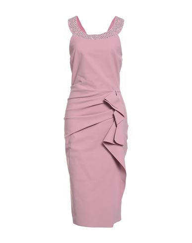 Chiara Boni La Petite Robe Woman Midi Dress Antique Rose Size 6 Polyamide, Elastane In Purple