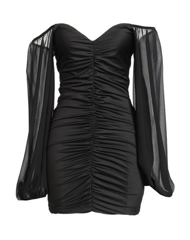 Gaelle Paris Gaëlle Paris Noir Woman Mini Dress Black Size 4 Polyester