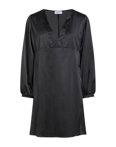 Hopper Woman Mini Dress Black Size 8 Polyester, Elastane In Black