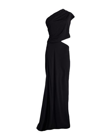 Dsquared2 Woman Maxi Dress Black Size L Viscose In Black