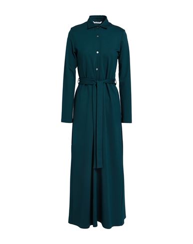 Caliban Woman Maxi Dress Deep Teal Size 8 Viscose, Nylon, Elastane In Green