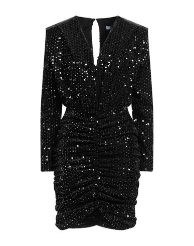 Minivestido Mujer Negro 38 Mujer