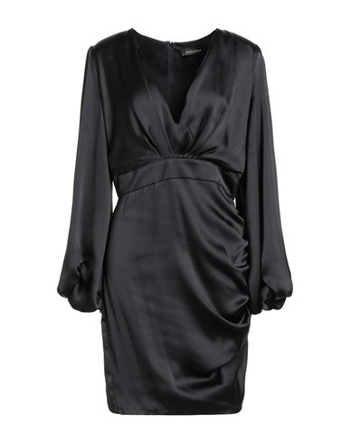 Actualee Woman Mini Dress Black Size 10 Polyester In Black