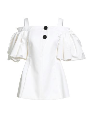 Ellery Woman Mini Dress White Size 4 Cotton In White