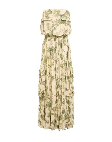Aniye By Woman Maxi Dress Beige Size 4 Viscose In Gold