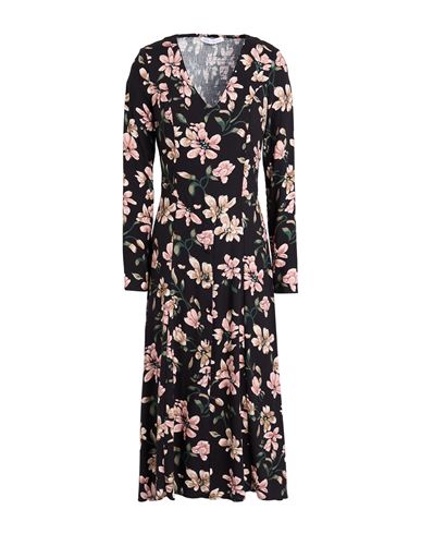 Midi-Kleid Damen Schwarz S Damen