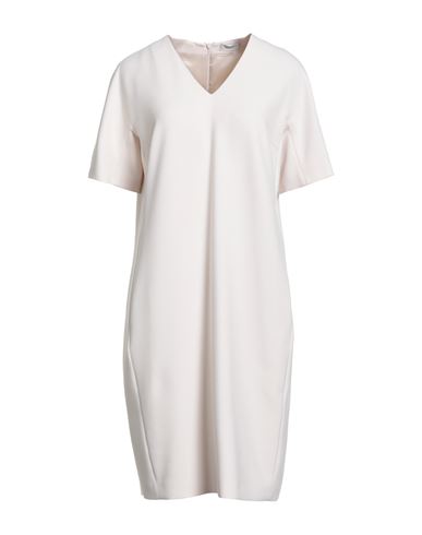 Peserico Woman Mini Dress Blush Size 12 Polyester, Rayon, Cotton, Elastane In White