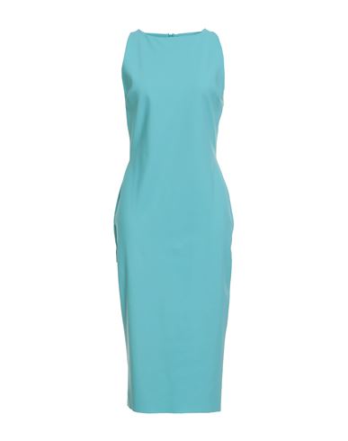 Chiara Boni La Petite Robe Woman Midi Dress Turquoise Size 8 Polyamide, Elastane In Blue