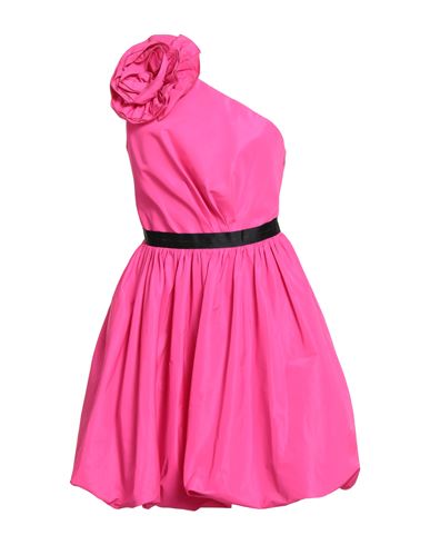 Pinko Woman Mini Dress Fuchsia Size 8 Polyester In Pink