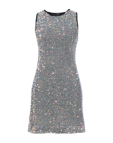 Seventy Venezia Woman Mini Dress Grey Size 8 Polyester In Gray