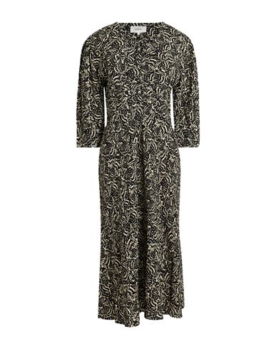 Midi-Kleid Damen Schwarz 0 Damen