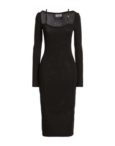 Midi-Kleid Damen Schwarz 30,34,36 Damen