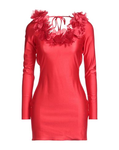 Giuseppe Di Morabito Woman Mini Dress Red Size 8 Polyamide, Elastane In Red