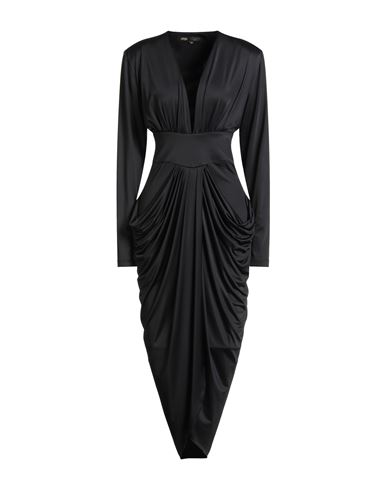 Babylon Collection Woman Maxi Dress Black Size 6 Polyamide, Elastane In Black