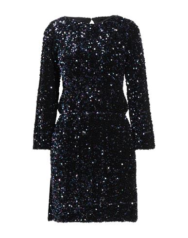 Seventy Venezia Woman Mini Dress Dark Purple Size 10 Polyester In Purple