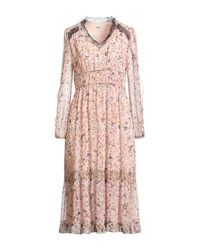 Marc Cain Woman Midi Dress Blush Size 5 Polyester In Pink