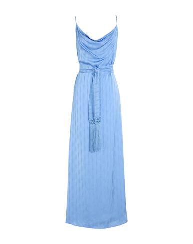 Nenette Woman Maxi Dress Light Blue Size 10 Viscose In Blue