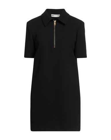 Tory Burch Woman Mini Dress Black Size 14 Triacetate, Polyester In Black