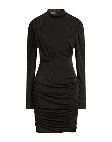 Essentiel Antwerp Woman Mini Dress Black Size 2 Polyester, Elastane In Black