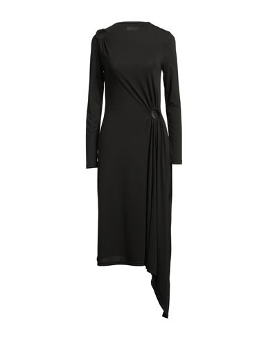 Jijil Woman Maxi Dress Black Size 4 Polyester, Viscose, Elastane In Black