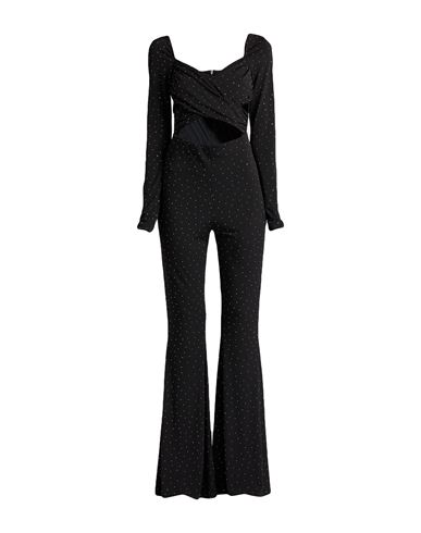 Aniye By Woman Jumpsuit Black Size 10 Polyester, Elastane