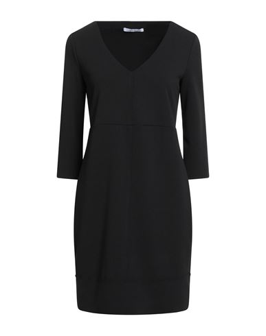Le Sarte Del Sole Woman Mini Dress Black Size 12 Polyester, Elastane