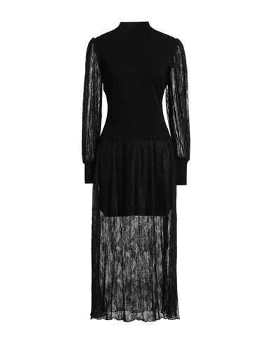 Vestido midi Mujer Negro S Mujer