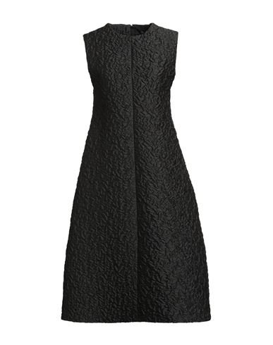 Ter Et Bantine Woman Midi Dress Black Size 6 Polyamide, Polyester In Black