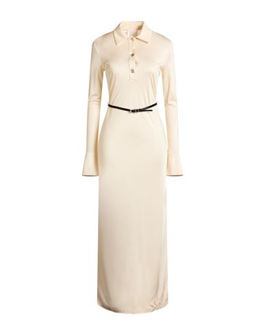 Givenchy Woman Maxi Dress Beige Size 4 Viscose In Neutral