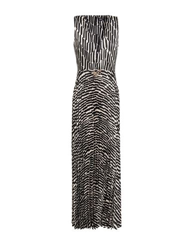 Liu •jo Woman Maxi Dress Black Size 6 Polyester In Black