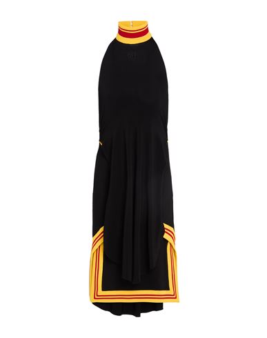 Off-white Woman Mini Dress Black Size 8 Viscose, Elastane In Black