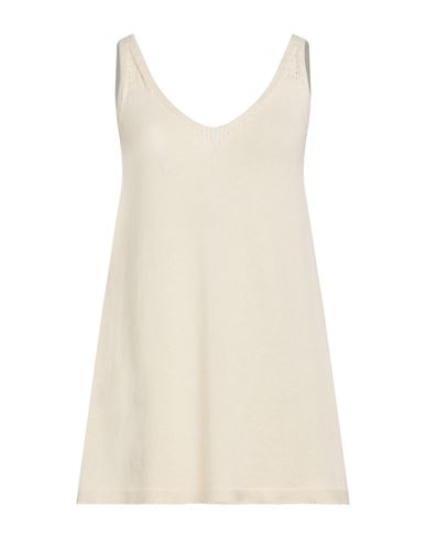 Sita Murt / Woman Mini Dress Ivory Size Xl Cotton In White