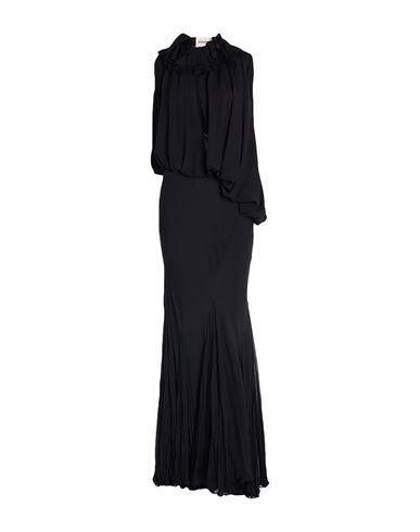 Khaite Woman Maxi Dress Black Size 10 Silk In Black