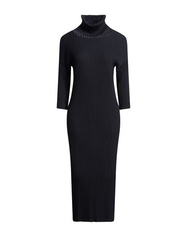 Cento X Cento Woman Midi Dress Black Size 2 Wool