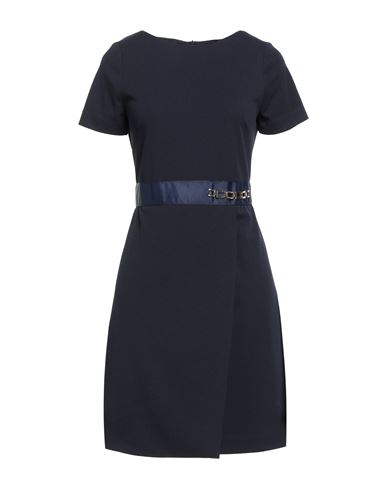 Kartika Woman Mini Dress Midnight Blue Size 14 Polyester, Elastane