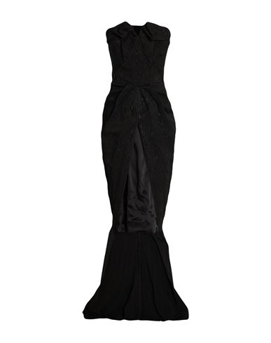 Maticevski Woman Midi Dress Black Size 10 Acetate, Polyamide, Elastane