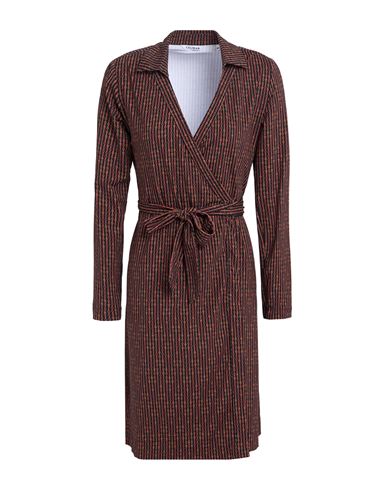 Caliban Woman Mini Dress Black Size 10 Polyamide, Elastane In Multi