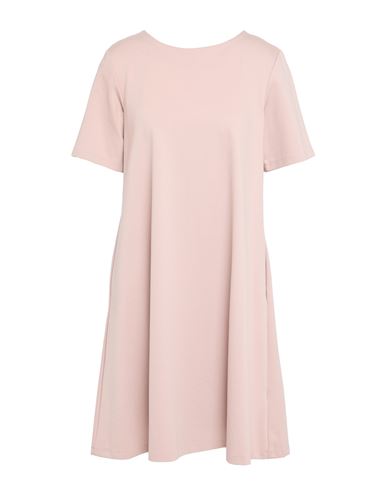 Vicolo Woman Mini Dress Blush Size M Viscose, Polyamide, Elastane In Metallic