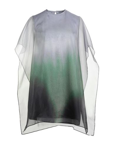 Christian Wijnants Woman Mini Dress Grey Size 8 Silk, Elastane In Gray