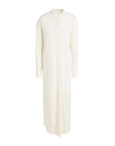 Jil Sander + Woman Maxi Dress Ivory Size 0 Cotton In Neutral