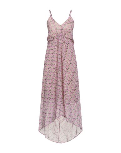 Niū Woman Midi Dress Lilac Size M Polyester In Purple