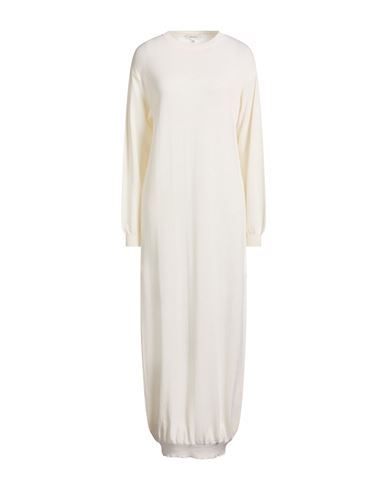 Crossley Woman Maxi Dress Ivory Size M Virgin Wool In White