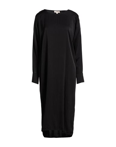 Crossley Woman Midi Dress Black Size Xs Silk, Elastane In Black