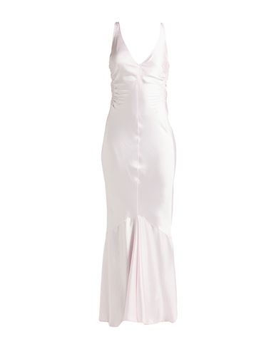 Sportmax Woman Maxi Dress Light Pink Size 10 Polyester In White