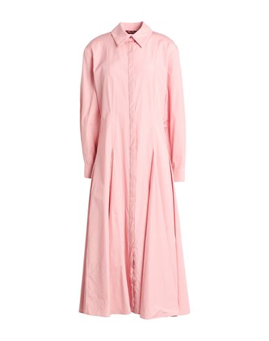 Max Mara Studio Woman Midi Dress Pink Size 12 Cotton