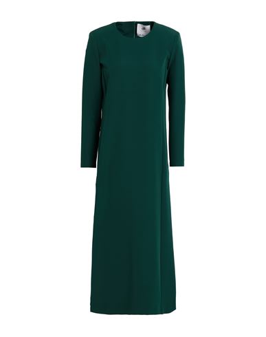 Compagnia Italiana Woman Midi Dress Emerald Green Size 10 Polyester, Elastane