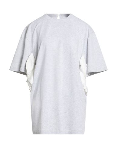 Rosie Antwerp Woman Mini Dress Grey Size 1 Cotton, Polyester, Elastane In Gray